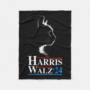 Cobertor De Velo Kamala Harris Wheimer 2024 Cat Funny Vp Vice Presi