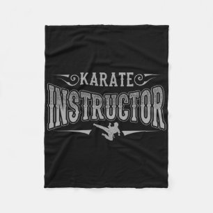Cobertor De Velo Karate Instrutor Black Belt Artes Marciais Japones