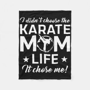 Cobertor De Velo Karate Mãe Artes Marciais A vida me escolheu - D d