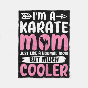 Cobertor De Velo Karate Mãe Engraçado Karate Artes Marciais Mães do