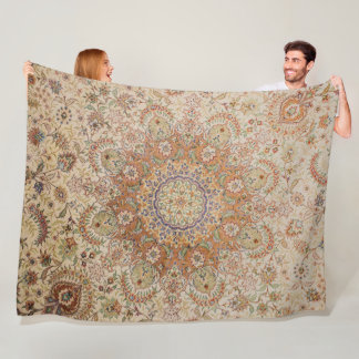 Cobertor De Velo Kashan Poshti Impressão do Rug Persa Central