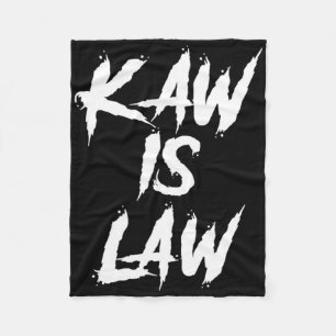Cobertor De Velo Kaw Is Law Battlehawks Futebol Americano de St. Lo