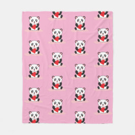 Cobertor De Velo Kawaii Panda Plush Blanket para Crianças