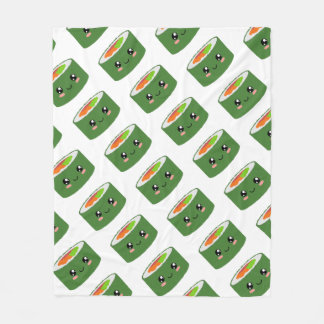 Cobertor De Velo Kawaii Sushi