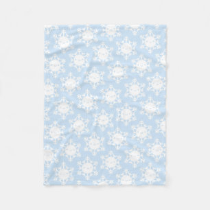 Cobertor De Velo Kawaii Winter Snowflakes