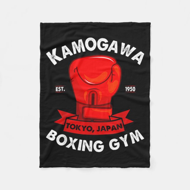 Cobertor De Velo Kbg(kamogawa) Boxing Gym Tokyo, Japan Est 1950 Box (Frente)