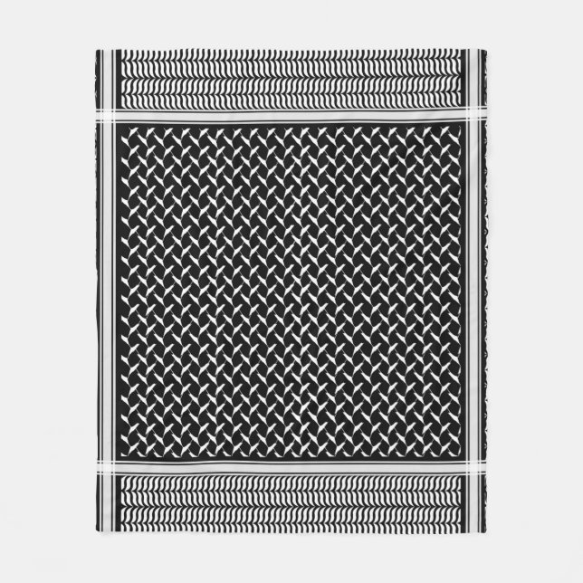 Cobertor De Velo Keffiyeh palestino (Frente)