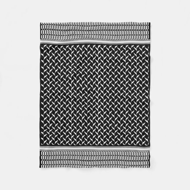 Cobertor De Velo Keffiyeh palestino (Frente)