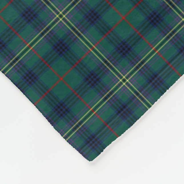 Cobertor De Velo Kennedy Clan Tartan Xadrez Verde (Quina)