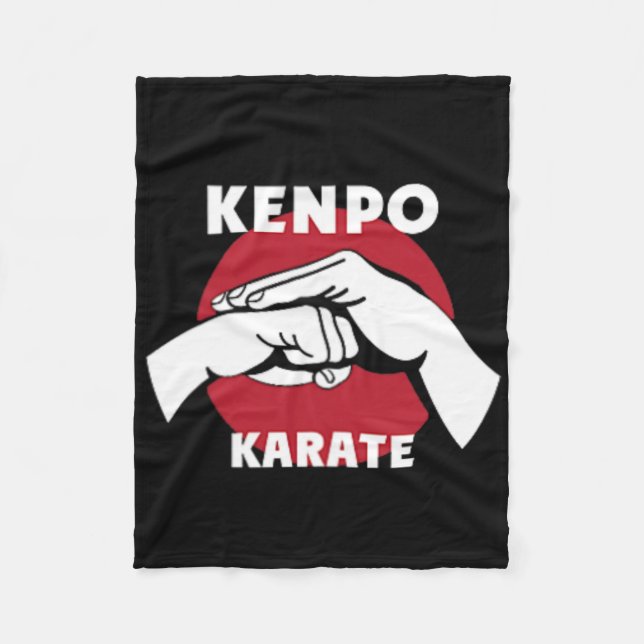 Cobertor De Velo Kenpo Karate 1 (Frente)
