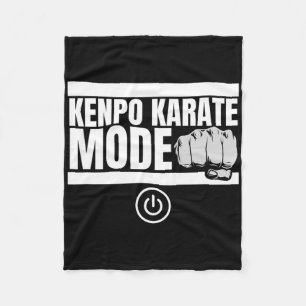 Cobertor De Velo Kenpo Karate Mode (Modo Kenpo 2 Americano Engraçad