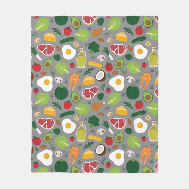 Cobertor De Velo Keto Fleece Blanket (Frente)