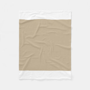 Cobertor De Velo Khaki Brown