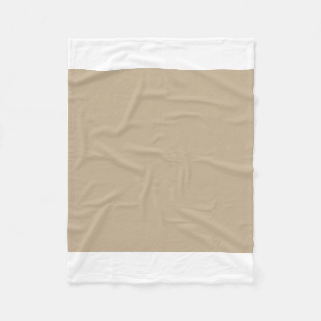 Cobertor De Velo Khaki Brown (Frente)