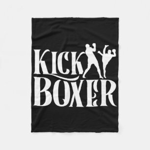Cobertor De Velo Kickboxer Kickbox Kick Boxing Kickboxing Artes Mar