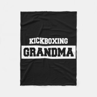 Cobertor De Velo Kickboxing Grandma - Kickboxer