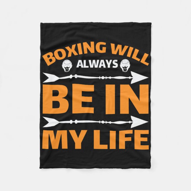 Cobertor De Velo Kickboxing Muay Thai Boxe  (Frente)