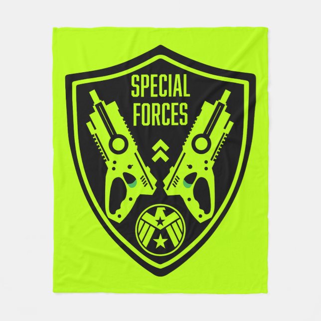 Cobertor De Velo Kids Toy Dart Gun Batalha (Frente)