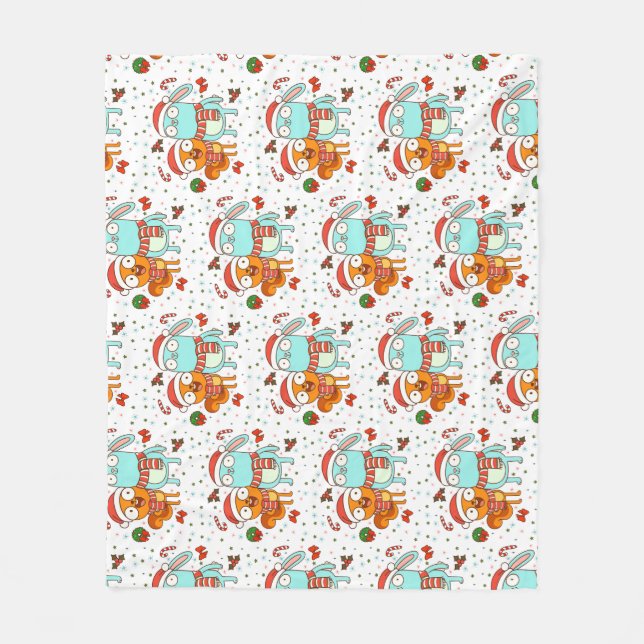 Cobertor De Velo Kiff and Barry Holiday (Frente)