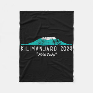 Cobertor De Velo Kilimanjaro Tanzânia Monte Kilimanjaro Subida Polo