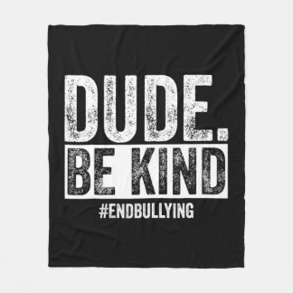 Cobertor De Velo Kindness Day Unity Day Orange No bullies bullying