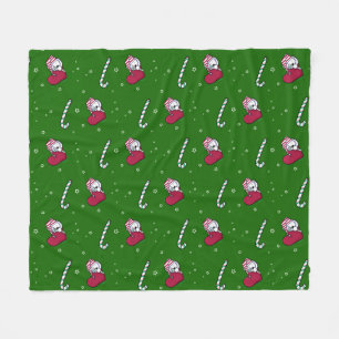 Cobertor De Velo KiniArt Natal Westie Terrier Fleece Blanket