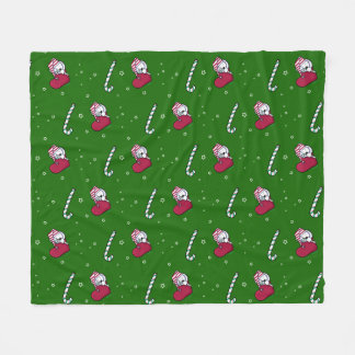 Cobertor De Velo KiniArt Natal Westie Terrier Fleece Blanket