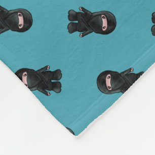 Cobertor De Velo KiniArt Ninja