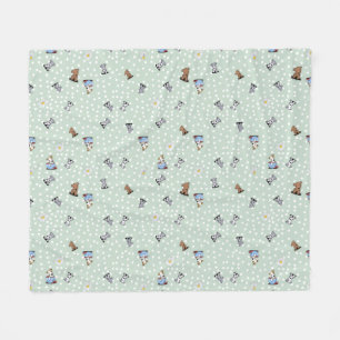 Cobertor De Velo KiniArt Pit Bull Fleece Blanket