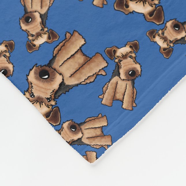 Cobertor De Velo KiniArt Welsh Terrier (Quina)