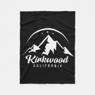 Cobertor De Velo Kirkwood California Ski Resort Esquiando Snowboard