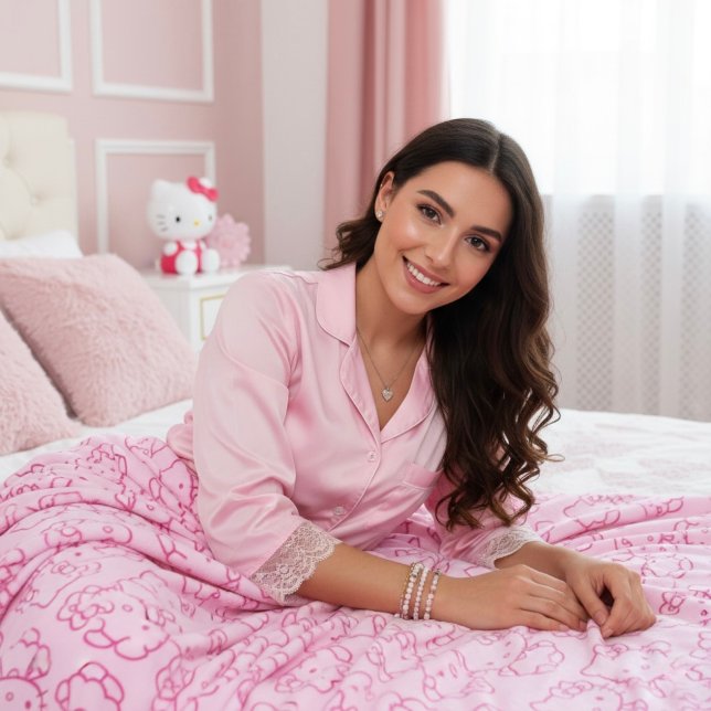 Cobertor De Velo Kitty (Criador carregado)