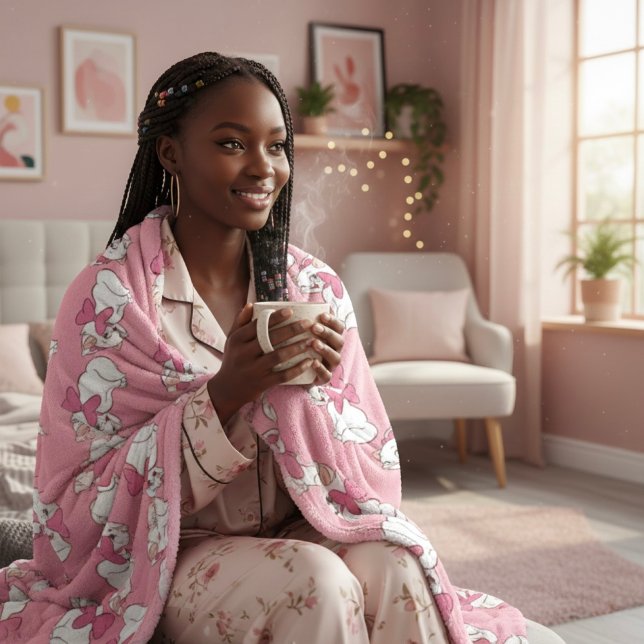 Cobertor De Velo Kitty Fleece Blanket (Criador carregado)