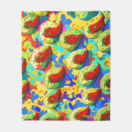 Cobertor De Velo Kiwi Inferno - Império do Abacaxi