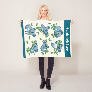 Cobertor De Velo Koala Cuties