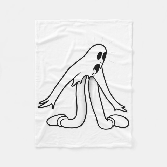 Cobertor De Velo Koko O Palhaço Dançando Fantasma (Frente)