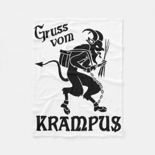Cobertor De Velo Krampus - Saudações do Krampus