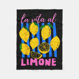 Cobertor De Velo La Vita Al Limone Divertido Limão Italiano Fruta V
