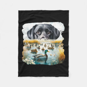 Cobertor De Velo Labrador Retriever Cachorro Cachorro Nos Bandeira