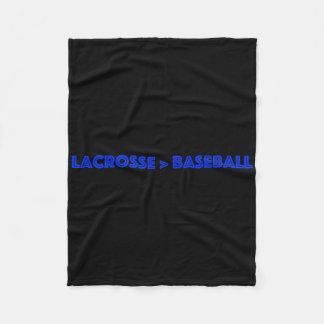 Cobertor De Velo Lacrosse É Melhor Que Beisebol