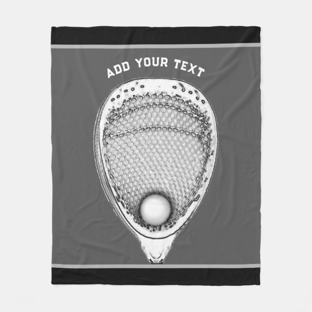 Cobertor De Velo Lacrosse Goalie (Frente)