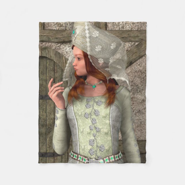 Cobertor De Velo Lady Medieval (Frente)