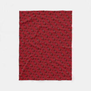 Cobertor De Velo Ladybug Blanket Cute Ladybird Flece Blanket