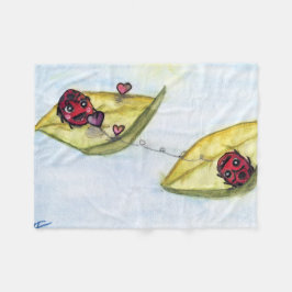 Cobertor De Velo Ladybug Lovers