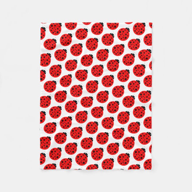 Cobertor De Velo Ladybug Pattern (Frente)