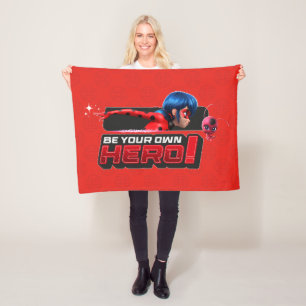 Cobertor De Velo Ladybug & Tikki   Seja Seu Próprio Herói!