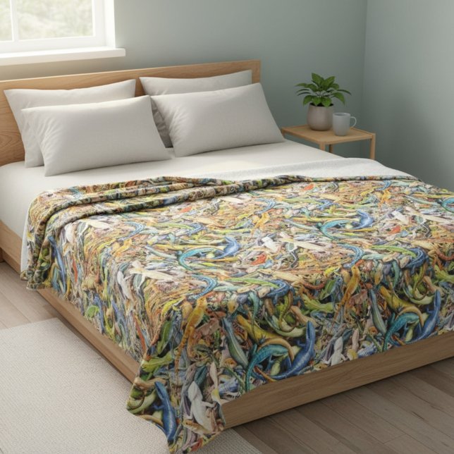 Cobertor De Velo lagarto florestal (Criador carregado)