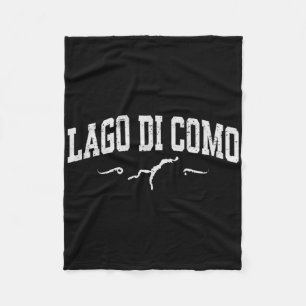 Cobertor De Velo Lago Como Lago Di Como Itália Lembrança de Férias