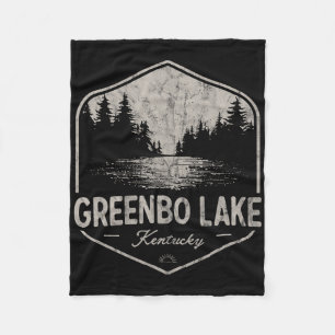 Cobertor De Velo Lago Greenbo Kentucky Exteriores Vintage 