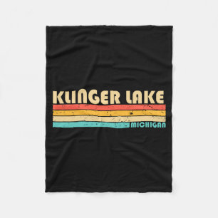 Cobertor De Velo Lago Klinger Michigan Piada Pesca Acampamento Verã